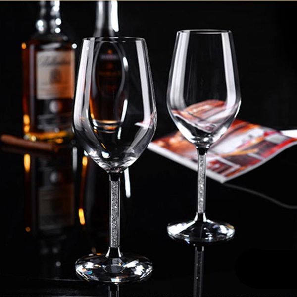 1 pair wine glass cups crystal toasting flutes goblet with drill lead-wine glasses party bar tool perfect for wedding gifts
1 pair wine glass cups crystal toasting flutes goblet with drill lead-wine glasses party bar tool perfect for wedding gifts