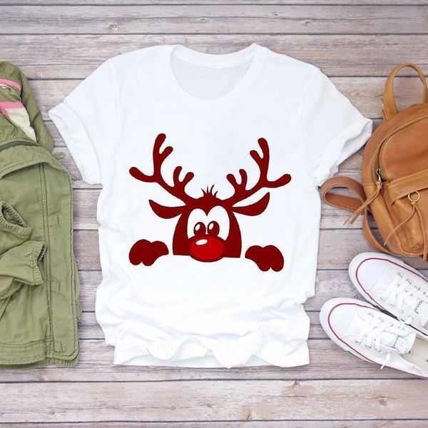 women t-shirts printing animal deer cartoon winter kawaii christmas print lady womens graphic t shirt female tee t-shirt, White
women t-shirts printing animal deer cartoon winter kawaii christmas print lady womens graphic t shirt female tee t-shirt, White