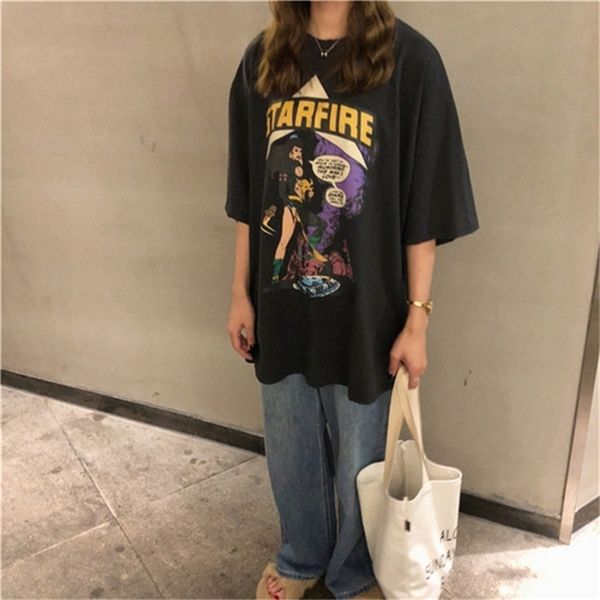 simple cartoon character printed casual vintage basic all match cotton new summer fashion short sleeve o-neck t-shirts 210310, White
simple cartoon character printed casual vintage basic all match cotton new summer fashion short sleeve o-neck t-shirts 210310, White