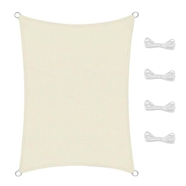 shade sun sail garden balcony with mounting ropes weather protection water resistant dispenser
shade sun sail garden balcony with mounting ropes weather protection water resistant dispenser