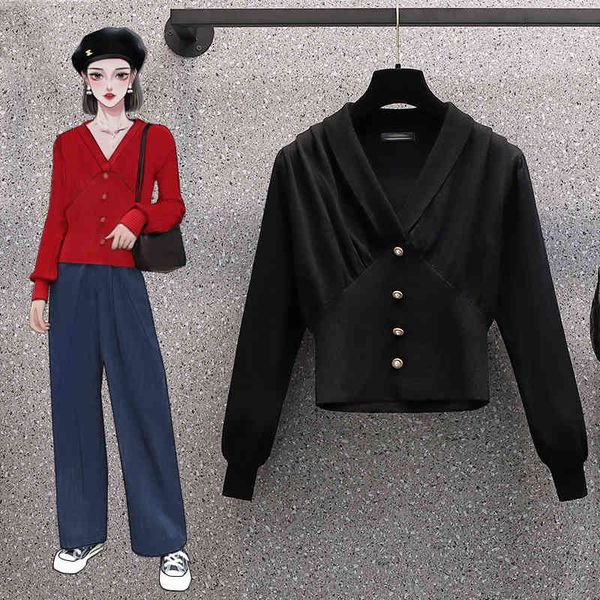 women's sweaters female dress big fall style, foreign-style net, red age, reducing the fine sweater, sweater with trim j1bb, White;black
women's sweaters female dress big fall style, foreign-style net, red age, reducing the fine sweater, sweater with trim j1bb, White;black