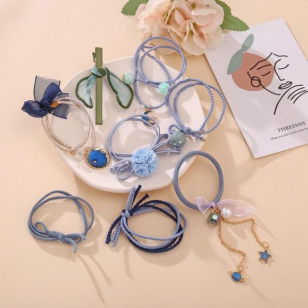 hair accessories 9pcs/set bow knot elastic bands for women girls cute flower moon scrunchies ties ponytail holder
hair accessories 9pcs/set bow knot elastic bands for women girls cute flower moon scrunchies ties ponytail holder