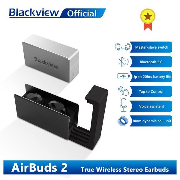 blackview airbuds 2 tws 5.0 earphones waterproof earbuds headsets charging box wireless headphone with microphone
blackview airbuds 2 tws 5.0 earphones waterproof earbuds headsets charging box wireless headphone with microphone