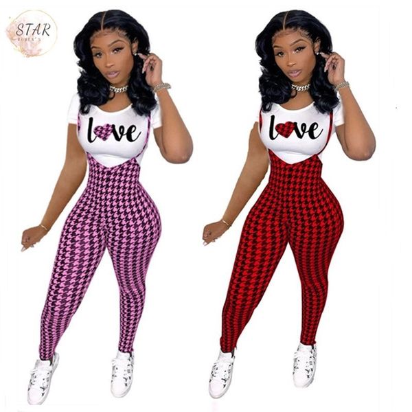 2021 new two piece women summer print short t-shirts suspender pants plaid slip leggingstracksuit matching set wholesale dropshipping 7zgb, Gray
2021 new two piece women summer print short t-shirts suspender pants plaid slip leggingstracksuit matching set wholesale dropshipping 7zgb, Gray
