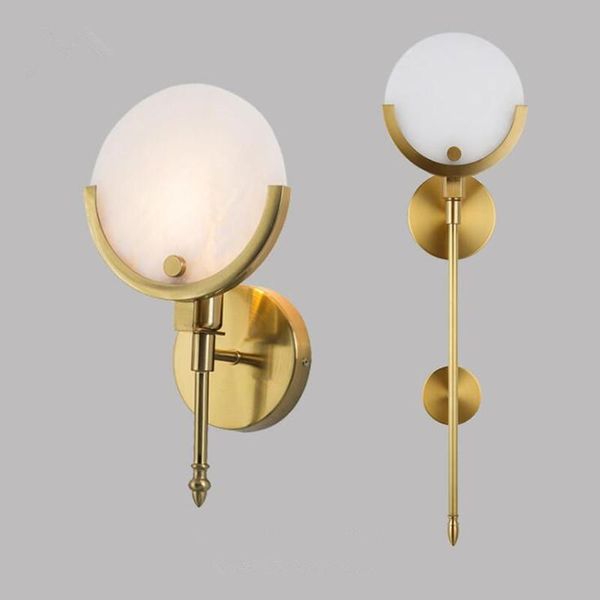 wall lamp luminaire nordic modern simple round marble led american study bedside wandlamp wrought iron light fixture
wall lamp luminaire nordic modern simple round marble led american study bedside wandlamp wrought iron light fixture