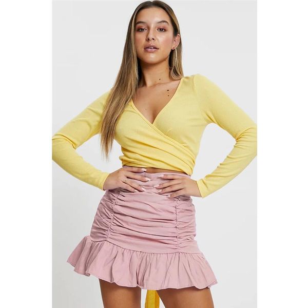 skirts women high waist ruched skirt summer stylish ruffled hem solid for ladies outfits casual streetwear mini, Black
skirts women high waist ruched skirt summer stylish ruffled hem solid for ladies outfits casual streetwear mini, Black