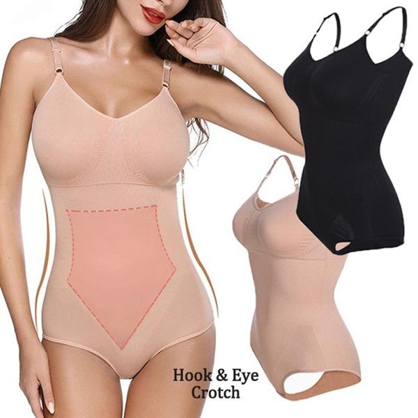 women's shapers women bodysuit shapewear smooth body briefer bulifter tummy control shaper extra firm seamless one piece with bra, Black;white
women's shapers women bodysuit shapewear smooth body briefer bulifter tummy control shaper extra firm seamless one piece with bra, Black;white