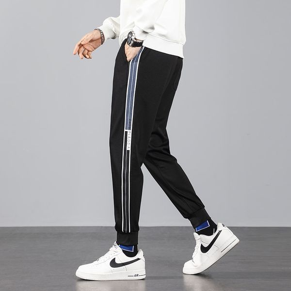 corset work clothes men's brand loose autumn casual knitted guard korean fashion sports pants, Black
corset work clothes men's brand loose autumn casual knitted guard korean fashion sports pants, Black