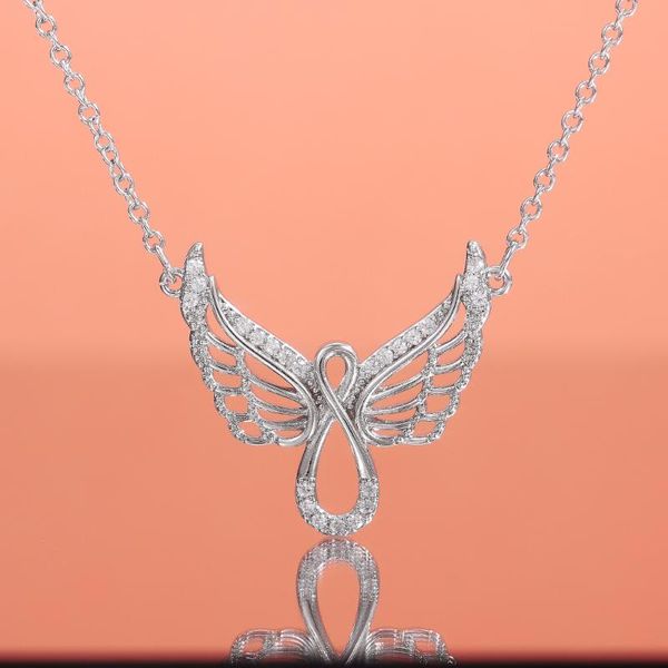 pendant necklaces caoshi exquisite angel necklace for women elegant valentines gift fairy friend good quality silver color jewelry
pendant necklaces caoshi exquisite angel necklace for women elegant valentines gift fairy friend good quality silver color jewelry