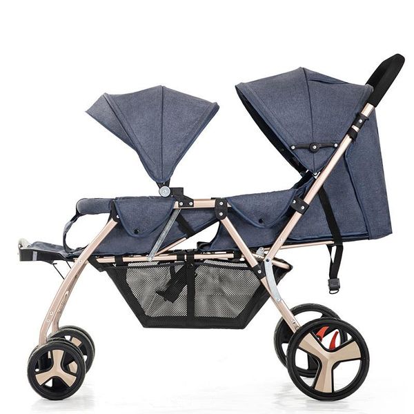 strollers# lightweight twin baby stroller front and rear seats can be seated reclining folding large small double
strollers# lightweight twin baby stroller front and rear seats can be seated reclining folding large small double