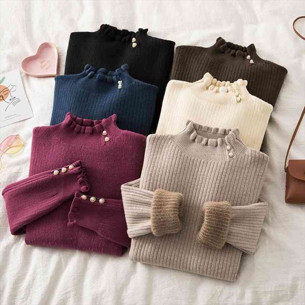 plus velvet fashion womens turtlenecks sweaters striped long sleeve knitted pullovers females jumpers thick sweaters fall, White;black
plus velvet fashion womens turtlenecks sweaters striped long sleeve knitted pullovers females jumpers thick sweaters fall, White;black