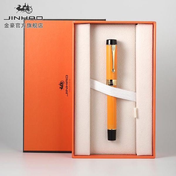 fountain pens jinhao 100 centennial resin orange yellow multicolor golden/silver clip business office calligraphy
fountain pens jinhao 100 centennial resin orange yellow multicolor golden/silver clip business office calligraphy