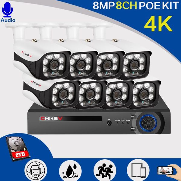 wireless camera kits cctv security system ultra hd 4k h.265 8mp outdoor indoor waterproof poe
wireless camera kits cctv security system ultra hd 4k h.265 8mp outdoor indoor waterproof poe