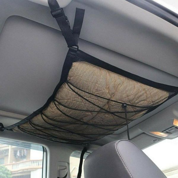 car organizer portable ceiling storage net pocket roof interior cargo bag trunk pouch sundries
car organizer portable ceiling storage net pocket roof interior cargo bag trunk pouch sundries