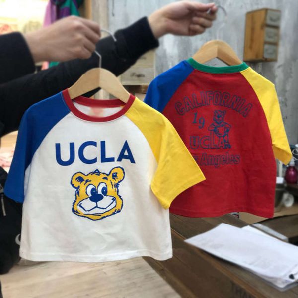 men's korean clothing and women's neutral children's cotton short sleeve 2020 summer cartoon animal color matching t-shirt, Blue
men's korean clothing and women's neutral children's cotton short sleeve 2020 summer cartoon animal color matching t-shirt, Blue