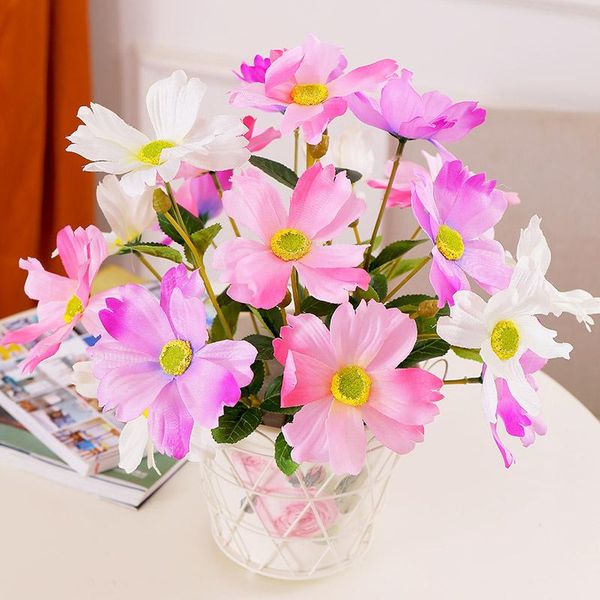 pink daisy artificial flowers 6 forks long branch bride bouquet for christmas home wedding decoration fake plants sunflower
pink daisy artificial flowers 6 forks long branch bride bouquet for christmas home wedding decoration fake plants sunflower