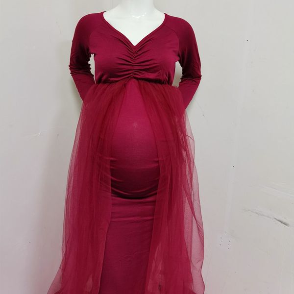maternity p dress stretch cotton noble and beautiful, White