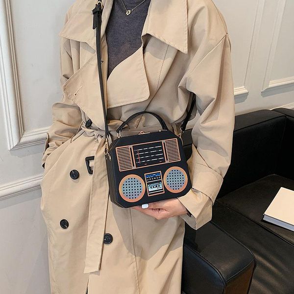 evening bags fashion ladies handbag personality radio style box shape crossbody for women pu leather harajuku shoulder messenger bag
evening bags fashion ladies handbag personality radio style box shape crossbody for women pu leather harajuku shoulder messenger bag