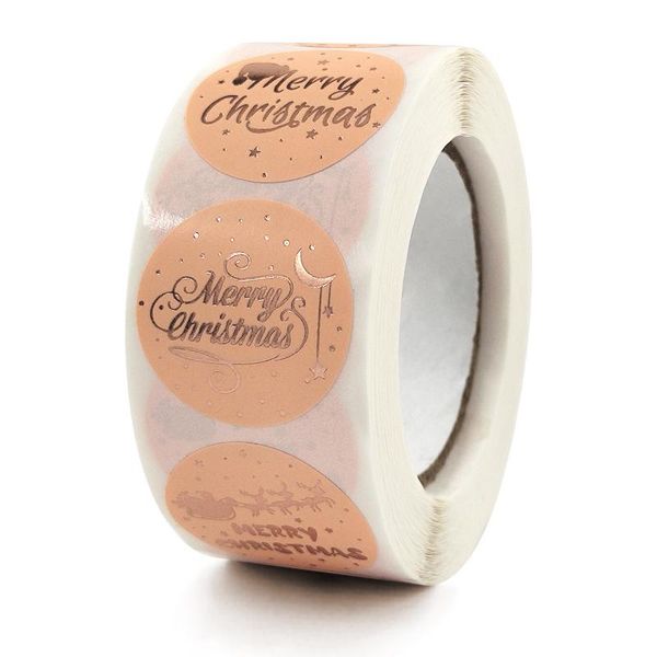 gift wrap rose gold merry christmas stickers scrapbook 1inch 500pcs sealing label for party diy packaging stationery
gift wrap rose gold merry christmas stickers scrapbook 1inch 500pcs sealing label for party diy packaging stationery