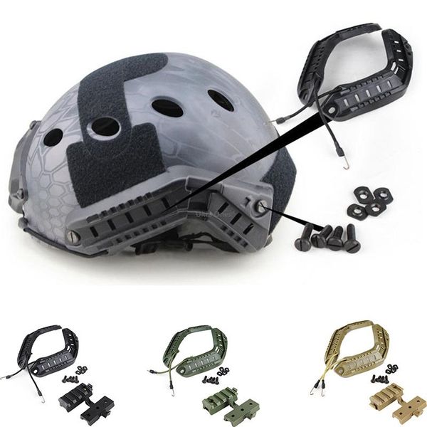 cycling helmets tactical helmet rail mount wargame fast accessory shooting combat cs paintball guide with adapter
cycling helmets tactical helmet rail mount wargame fast accessory shooting combat cs paintball guide with adapter