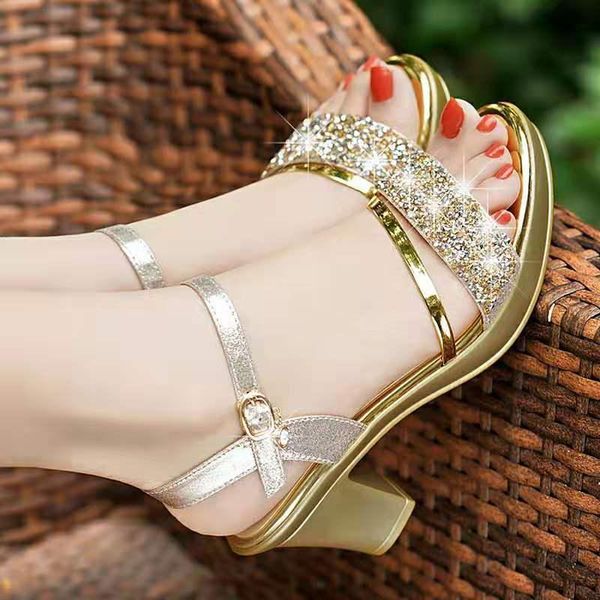 sandals 2021 summer women's high-heeled one word buckle rhinestone thick with fish mouth shoes, Black
sandals 2021 summer women's high-heeled one word buckle rhinestone thick with fish mouth shoes, Black