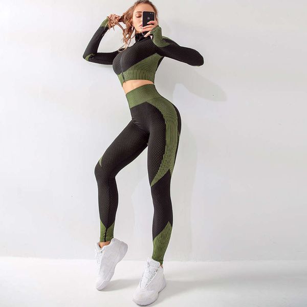 2021new long sleeve sports tight zipper running breathable seamless yoga suit for women, Gray
2021new long sleeve sports tight zipper running breathable seamless yoga suit for women, Gray