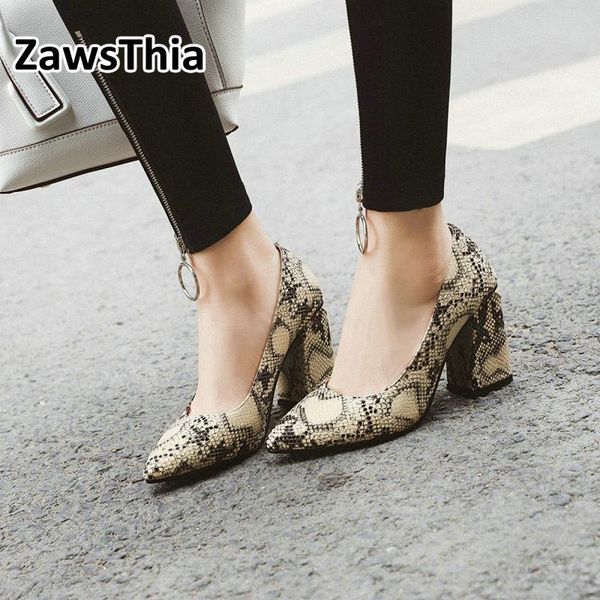 dress shoes zawsthia 2021 big size 46 pumps fashion snake skin pu square block heel pointed toe elegant women's, Black
dress shoes zawsthia 2021 big size 46 pumps fashion snake skin pu square block heel pointed toe elegant women's, Black