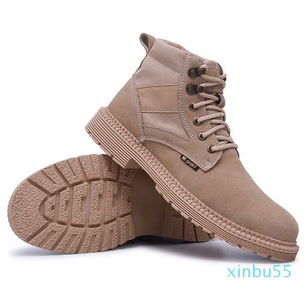 autumn winter high labor protection shoes fashion and comfortable suede martin boots work, Black
autumn winter high labor protection shoes fashion and comfortable suede martin boots work, Black