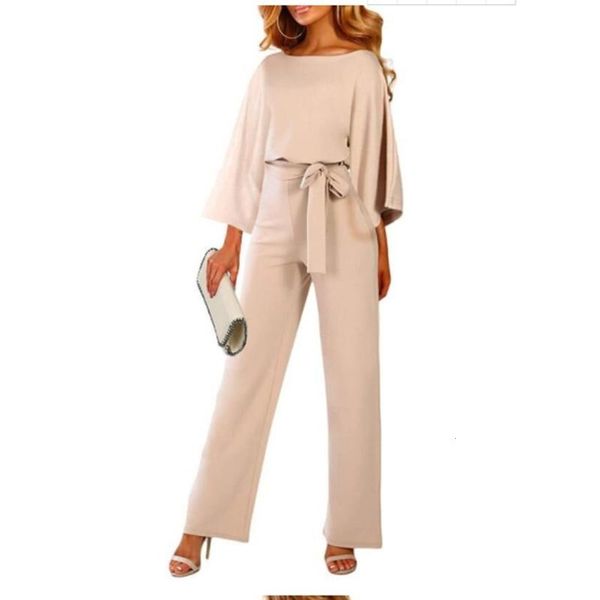 women's jumpsuits & rompers 2021 womens jumpsuit fashion 3/4 sleeve loose office ladies wide leg pants lady solid color lace up overall, Black;white
women's jumpsuits & rompers 2021 womens jumpsuit fashion 3/4 sleeve loose office ladies wide leg pants lady solid color lace up overall, Black;white