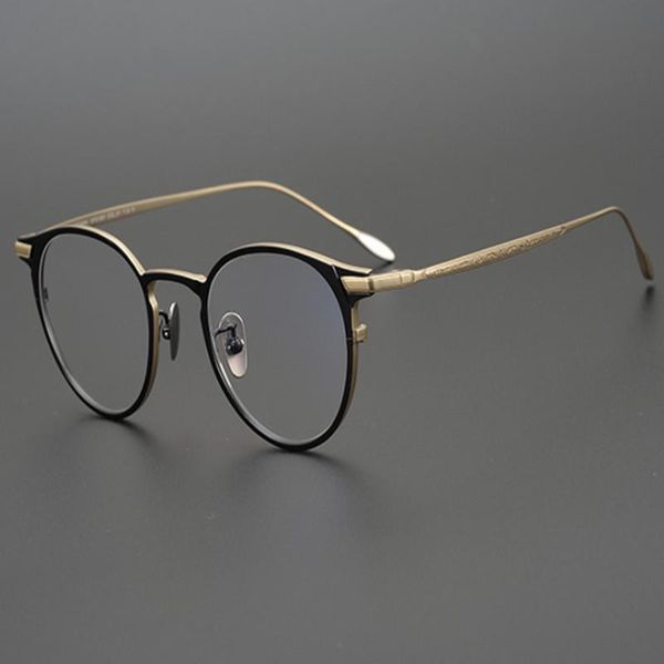 fashion sunglasses frames japanese handmade pure titanium eyeglasses women vintage round optical eyewear clear lens prescription retro myopi, Black
fashion sunglasses frames japanese handmade pure titanium eyeglasses women vintage round optical eyewear clear lens prescription retro myopi, Black