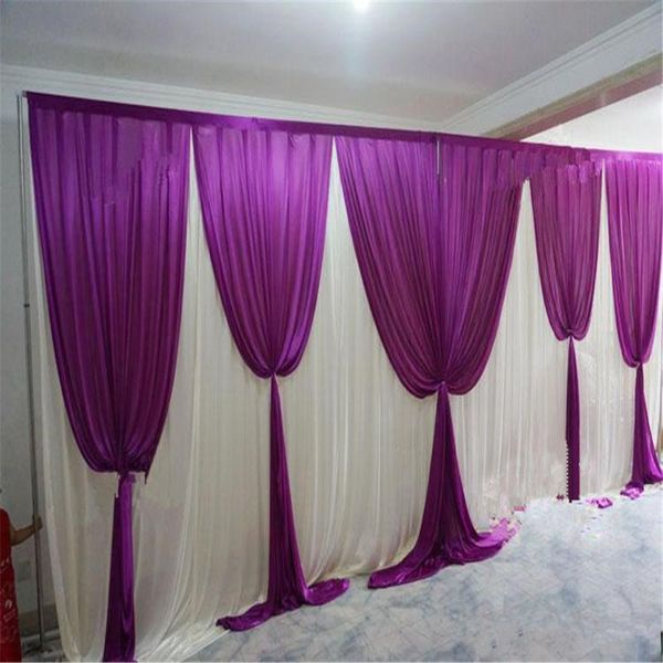 party decoration fashion 10ft*20ft wedding stage curtain purple backdrop with beatiful swag drape and
party decoration fashion 10ft*20ft wedding stage curtain purple backdrop with beatiful swag drape and