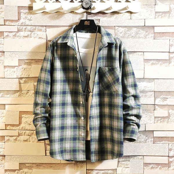 2021 casual brand plaid men shirts long sleeves new spring autumn plus asian size m-5xl 3f97, White;black
2021 casual brand plaid men shirts long sleeves new spring autumn plus asian size m-5xl 3f97, White;black