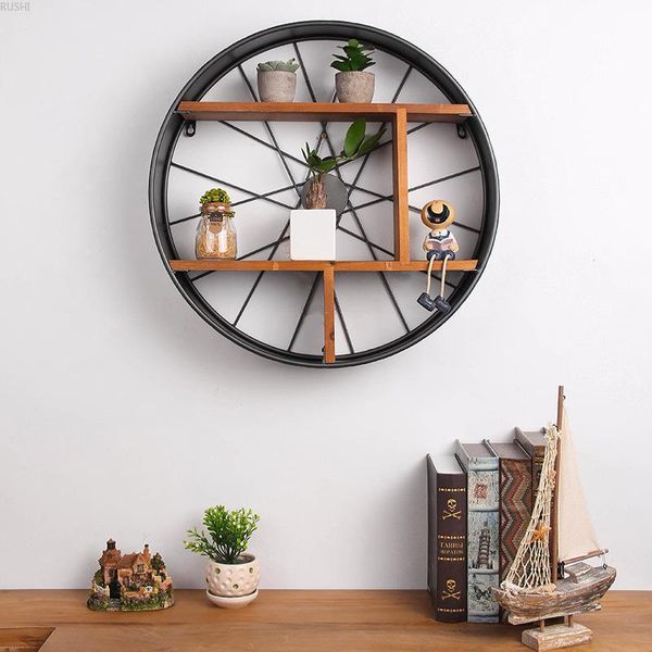 hooks & rails retro style industrial iron art wheel shelf etagere mural industriel living room cafe bar wall hanging decoration storage rack
hooks & rails retro style industrial iron art wheel shelf etagere mural industriel living room cafe bar wall hanging decoration storage rack