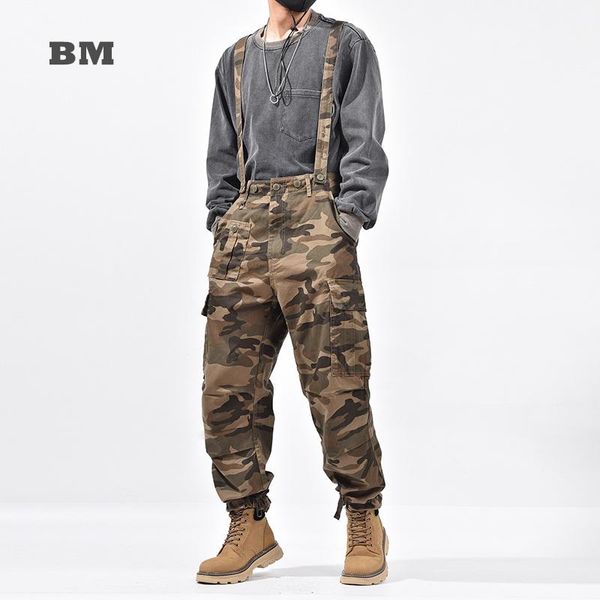 men's pants american military camouflage overalls fashion removable strap tactical cargo streetwear men clothing straight trousers, Black
men's pants american military camouflage overalls fashion removable strap tactical cargo streetwear men clothing straight trousers, Black