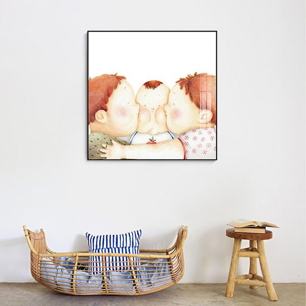 paintings nordic lovely family cute baby canvas painting wall art nursery poster cartoon figure picture for room kids decor
paintings nordic lovely family cute baby canvas painting wall art nursery poster cartoon figure picture for room kids decor