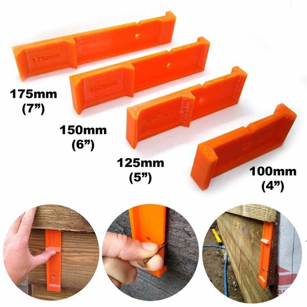 fencing, trellis & gates feather edge close board fencing cladding spacer jig fence panel building construction tool for 100mm 125mm 150mm 1
fencing, trellis & gates feather edge close board fencing cladding spacer jig fence panel building construction tool for 100mm 125mm 150mm 1