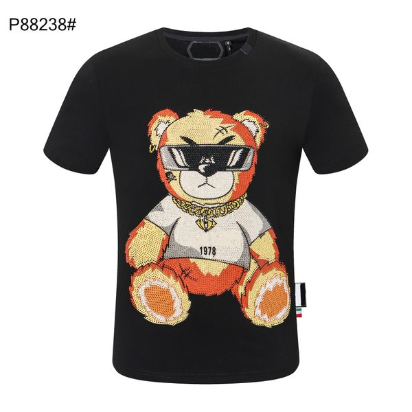 plein t-shirt pp devil skull diamond short-sleeved tees high-quality casual streetwear men's clothing k11, White;black
plein t-shirt pp devil skull diamond short-sleeved tees high-quality casual streetwear men's clothing k11, White;black