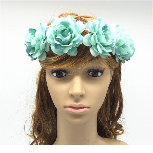 rose flower headbands woman girls hair accessories bridal wedding rose flower crown flower wreath elastic headdress qyliwr
rose flower headbands woman girls hair accessories bridal wedding rose flower crown flower wreath elastic headdress qyliwr
