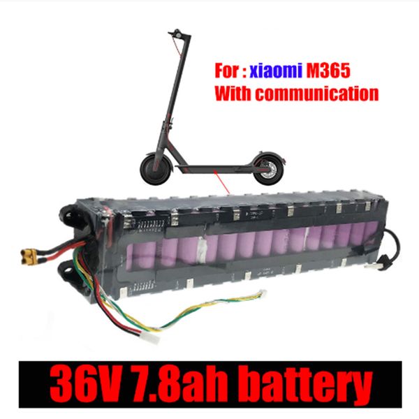 vakaumus 10s 3p 36v 7.8ah 42v lithium battery pack for xiaomi mijia m365 scooter, with communication connector, matching the original
vakaumus 10s 3p 36v 7.8ah 42v lithium battery pack for xiaomi mijia m365 scooter, with communication connector, matching the original