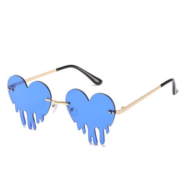 2021 tears sun 8 party prom glasses personality vihaq women love glasses frameless colors shade metal funny new sunglasses atigf, White;black
2021 tears sun 8 party prom glasses personality vihaq women love glasses frameless colors shade metal funny new sunglasses atigf, White;black