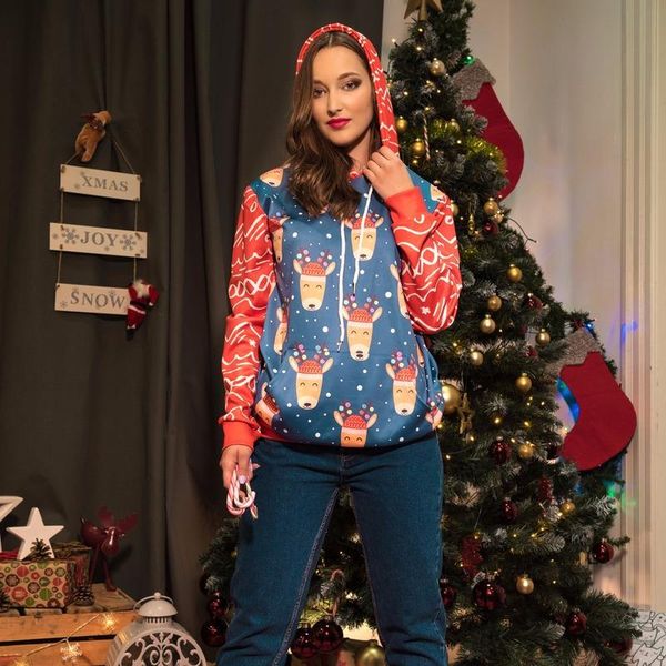 women's hoodies & sweatshirts fashion women roupas christmas day clothing loose hoodie streetwear cartoon pullovers plus size harajuku, Black
women's hoodies & sweatshirts fashion women roupas christmas day clothing loose hoodie streetwear cartoon pullovers plus size harajuku, Black