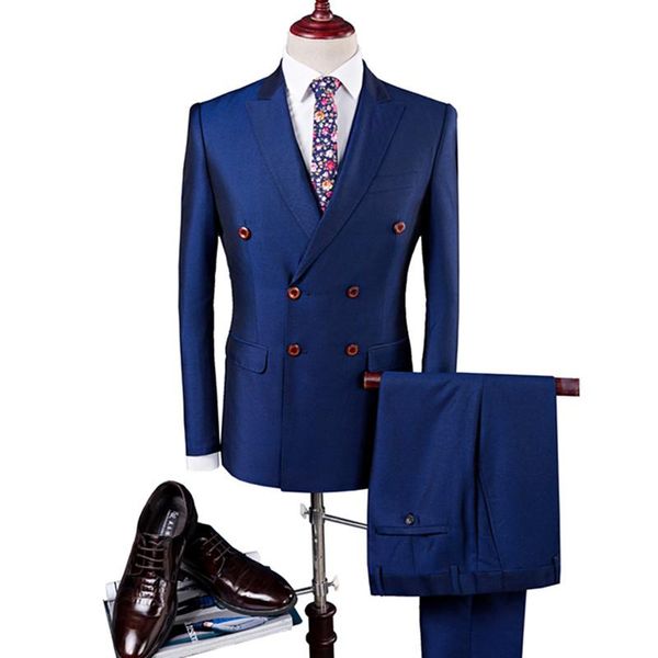 men's suits & blazers business luxury suit three-piece blazer vest pants satin silky high-end double-breasted formal groom wedding dres, White;black
men's suits & blazers business luxury suit three-piece blazer vest pants satin silky high-end double-breasted formal groom wedding dres, White;black