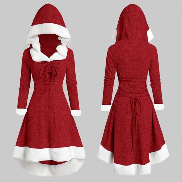 casual dresses women's mid-income hoodie pullover with irregular hems and long sleeves xin- christmas dress, Black;gray
casual dresses women's mid-income hoodie pullover with irregular hems and long sleeves xin- christmas dress, Black;gray