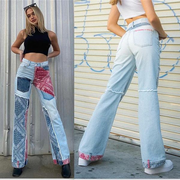 wide leg jeans women patchwork jeans high waist straight a-line denim pants fashion vintage pencil trousers streetwear chic, Black;white
wide leg jeans women patchwork jeans high waist straight a-line denim pants fashion vintage pencil trousers streetwear chic, Black;white