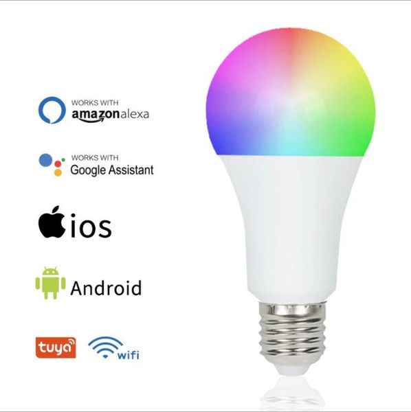 smart home control 9w tuya wifi light bulb voice e27 rgbcw dimming and color-changing a19 globe use with alexa google assistant
smart home control 9w tuya wifi light bulb voice e27 rgbcw dimming and color-changing a19 globe use with alexa google assistant
