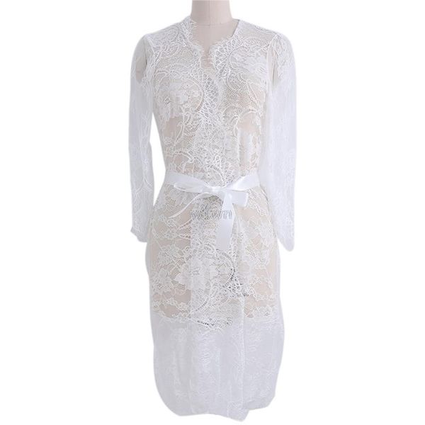 maternity dresses lace open front dress see through studio clothes pography props, White
maternity dresses lace open front dress see through studio clothes pography props, White
