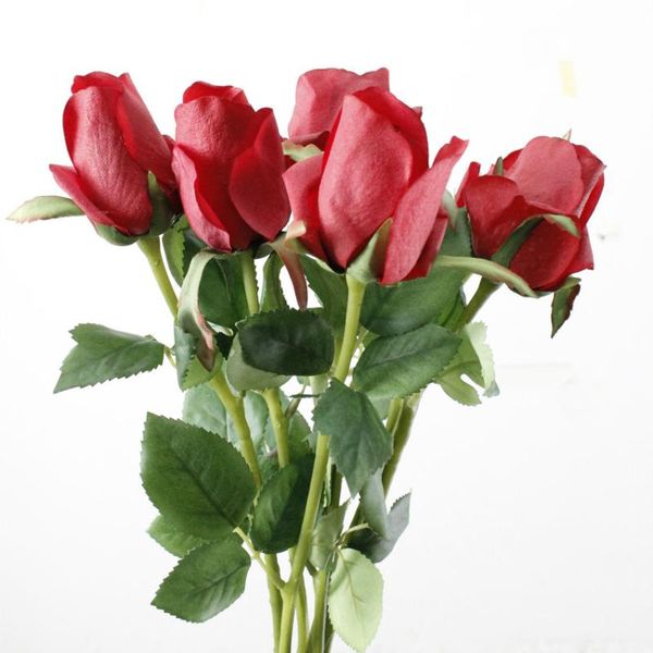 decorative flowers & wreaths silk flower rose for wedding bouquet artificial fall vivid fake bridal bouquets home decoration
decorative flowers & wreaths silk flower rose for wedding bouquet artificial fall vivid fake bridal bouquets home decoration