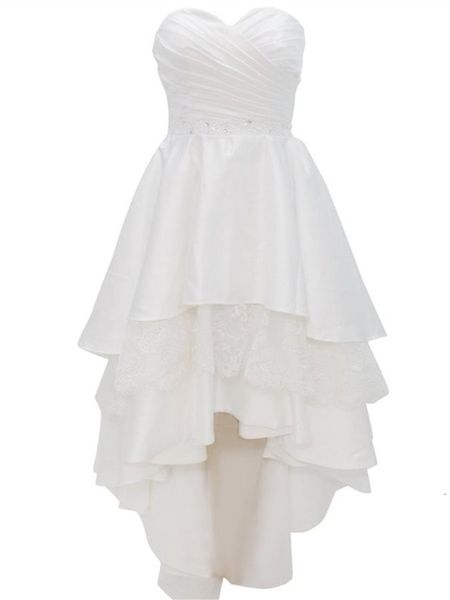 2021 new beaded high low beach lace tiered bride es backless wedding gown vestidos de mairee jxx2, White
2021 new beaded high low beach lace tiered bride es backless wedding gown vestidos de mairee jxx2, White