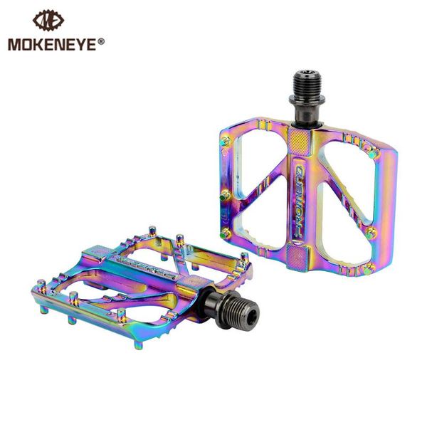 bike pedals promend 3 bearings bicycle pedal electroplat ultralight aluminum alloy double side anti-silp nail rainbow color
bike pedals promend 3 bearings bicycle pedal electroplat ultralight aluminum alloy double side anti-silp nail rainbow color