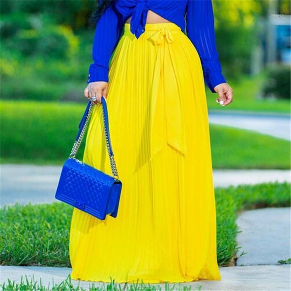 women double layer chiffon pleated skirts lace-up retro long maxi skirt high waist skirts beach long maxi pure1, Black
women double layer chiffon pleated skirts lace-up retro long maxi skirt high waist skirts beach long maxi pure1, Black